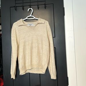 Vintage Carolyn Taylor Essentials Knitted Sweater Oatmeal